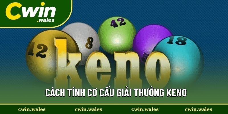 Cách Tính Cơ Cấu Giải Thưởng Keno