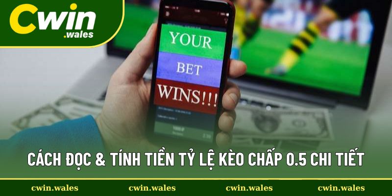 Chỉ dẫn cách đọc và tính tiền khi chơi kèo 0.5