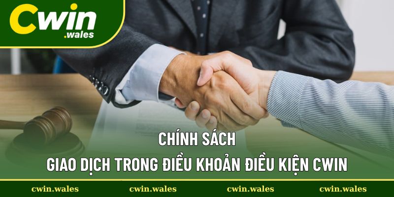Quy định về giao dịch tại hệ thống nhà cái